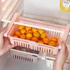 Storage Boxes Bins Refrigeration Manager Refrigerant Drawer Plastic Container Shelf Fruit Egg Food Kitchen Accessories 230410