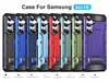 Чехлы-подставки с сенсорной броней и подставкой для Samsung S24 S23 S21 FE Ultra A23 A34 A54A12 A14 A54 Google Pixel 8 Pro 7A 7 Pro Mto G 5G Play Прочная противоударная задняя крышка