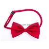 Dog Apparel Adjustable Pet Dog Bow Tie Neck Accessory Necklace Collar Puppy Bright Color Mix Hh7-302 Drop Delivery Dhbek