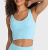 LU-54 soutien-gorge Yoga aligner débardeur gilet vêtements de sport femmes sous-vêtements veste Sexy course sport Fiess chemise