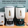 Bottiglie di stoccaggio da 10 kg Contenitore cucina Contenitore sigillato Rice Box Aumidità CUI ALIME PEGNO Piet Store Casa di cereali X1A6