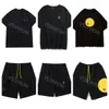 Hochwertige Herren-Trainingsanzüge zeichneten Sommeranzüge Lässige klassische Shorts Herren-Outdoor-Sets Jugendmode-Trainingsanzug Herren Zweiteiler Anzug Print T-Shirts Haus