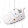 Nouveau premiers marcheurs bébé garçons unisexe berceau chaussure chaussures enfant en bas âge enfants filles marcheur chaussures débutant enfant en bas âge 0-18M A09