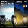 Outdoor Lawn Ladder Solar Led Light Household Garden Villa Flame Yard Patio Garage Decoration Landscape Decor