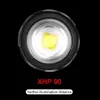 Hoofdlampen Ceholyd LED XHP100 XHP90 KEADLAMP ZOOOOBABLE HOOFD LAMP JACHT VISSING Koplamp 1000000lm zaklamp 3 stcs 18650 Batterij P230411