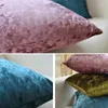 Pillow Cover Crushed Velvet For Living Room Sofa 45 Decorative Pillows Nordic Home Housse De Coussin