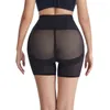 Women's Shapers Large Size High Waist Belly Pants Women's Body Control Fajas Slimming Shaper BuLift Underwear Breathable Crossover