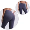 Kvinnors Activewear High-Rise Naked-Feel Pants Yoga Sports Hiplift Legings Workout Clothes D19037