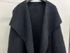 Женское нишевое пальто-шарф Toteme из двойной шерсти