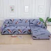 Stuhlhussen Stretch Sofa Elastische Abdeckung für Sofas Eckcouch L-Form Schnittschutzbezüge Möbelschutz Wohnzimmer