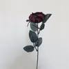 Decorative Flowers Gothic Black Rose Artificial Branch Simulation Halloween Party Flower Arrangement Ornaments Po Props