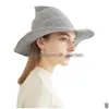 Bonnet / Crâne Casquettes Femme Chapeau Tricoté Couleur Unie Seau Casquette De Pêcheur Tricot Sorcière Pour Livraison Directe Accessoires De Mode Chapeaux, Dhgarden Dhodl