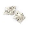 Stud EK2126 Överdriven märke Guldfärg Oregelbunden fyrkantig Shiny Metal Big Drop Earrings Women Rhombus Punk Ear Party Jewelry 231110