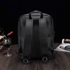 Vintage PU Leather Backpacks Men Fashion Korea Style Travel Bag Trendy Men's Backpack High Capacity Laptop Backpack School Bags 230411