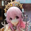 Pistolet jouets 25 cm SoniComi Super Sonico japonais Anime fille Figure Sonico 1/7 Anime fille balance Ver PVC figurine jouet adulte Colle