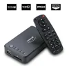 Freeshipping Multimedia Tragbarer 3D-HDD-Player Full HD 1080P-Player MKV H264 HD-MI USB HOST SD mit Fernbedienung Qecdd