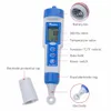 2in1 Waterproof Inductive Salt Meter&Temp Pen Type Salinometer Tester 0-10.0% Food Aquarium Swimming Pools Water Salinity Tools