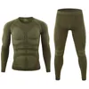 Men's Tracksuits winter Top quality thermo Cycling clothing Men's thermal underwear men underwear sets compression training underwear men clothin 231110