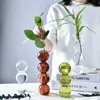 Vases Nordic Home Decoration Living Room Decoration Terrarium Hydroponics Glass Vases Home Decor Flower Vase Tabletop Decor Modern P230411