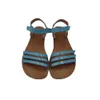 Sandals tipsietoes 2023 Sprintng Barefoot lederen flat voor vrouwelijke schoenen met minimalistische zachte zool 230410