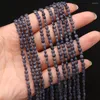 Perles 2023-vente pierre naturelle semi-précieuse oblate Shu Julai perle à facettes faisant collier à faire soi-même Bracelet taille 4mm cadeau