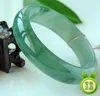 Bransoletka Bangle Jade Natural Myanmar Birma Rodzaj jasnozielonych Pełna Pływająca Fiolet Fiolet Floatin