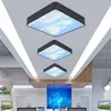 Ceiling Lights Modern Blue Sky Lamp 18w Panel For Living Room Bedroom Bathroom Chandelier