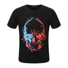 Phillip Plain Men's T-shirts Designer Printing PP Skull Diamond T-shirt Korte mouw Dollar Bruine Bear Brand T-shirt T-Neck Hoge kwaliteit Skulls T-shirt T-shirt Streetwear P10