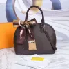 Modedesigner alma bb kvinnor axel väskor kedja messenger väska läder handväskor skal plånbok handväska damer crossbody väskor tote plånbok