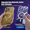 Coque de téléphone transparente magnétique d'origine pour iPhone 13 14 12 11 Pro Max Mini pour étui en silicone de Charge sans fil Magsafe couverture arrière souple