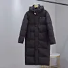 2023 Stil Designer Herren Lange Daunenparkas Winter Verlängern Co-Branding Canadacoat Damen Winddichte Outdoor-Puffer 528 dfashion98