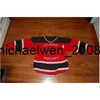 Weng VTG-Greenway jeu de lycée porté maillot de hockey 100% cousu broderie s maillots de hockey