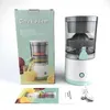 Juicers Nieuwe elektrische draagbare blender Juicer Diredeless Kleine Juicer Fruit Cooking Machine Charging Juicer Kitchen Accessoires P230407