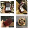 Wrestling Federation Hall Of Fame Championship Ring With Wooden Display Box Souvenir Men Fan Gift Wholesale Drop Delivery Dhnef