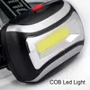 Lampy głowicy C5 Mini Cob Reflektor LED 4 Tryby Wodoodporne reflektor Latarka Lanterna Lanterna do kempingu na świeżym powietrzu P230411