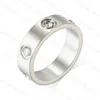 حلقات فرقة الحب Carter Ring for Woman Designer Rings for Man Bague Femme Anillos Hombre Anello Lusso Designer Woman Bijoux Luxe Schmuck Joyeria Joyas Gioiell