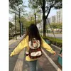 Storage Bags Christmas For Women Navidad Red Plaid Backpack Large Capacity Travel Bag Knapsack Kawaii School College Student