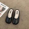 Slippers Bailamos Women Tabi Ninja Cozy Flats Split Toe Loafers Femme Mary Jeans Mocasines Ladies Ballerina Shoes Mujer