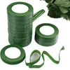 Decorative Flowers Floral Stem Tape Corsages Buttonhole Artificial Flower Stamen Wrap Florist Green Tapes Nylon Supplies 2023