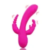 Volwassen producten volwassen speelgoed dildo konijn vibrator 3 in 1 siliconen g spot anale clitoris stimulator vagina masturbator sex speelgoed voor vrouwelijke producten 230316