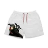 Heren shorts Japanse anime shorts Gedrukte modestraat gym shorts Men los casual dagelijkse training jogging fitness Summer Beach Shorts 230411