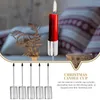 Candle Holders 5 Pcs Candlestick Base Pointy Nomes Decorations Christmas Iron Tree