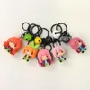 Anime manga Japonya Özetin özü Quintuplets Figürleri Kawaii oturmuş anahtarlık rastgele bir pvc model oyuncak koleksiyonu 230410