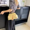 Evening Bags Vintage Women Fringe Small Shell Clip Lady Chain Shoulder Prom Clutch Crossbody Bamboo Leaves Handbags And Purses