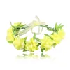 Doll Accessories Headbands Flower Crown Wreath Bride Wedding Hair Gorgeous Braided Vine Headwear Garland Ornament For Drop Delivery Otm1Y