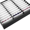 Nail Practice Display 44 Grids Fake Tips Color Holder Storage Box for Nails Art Decor 231110