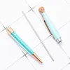 Multi Color Crown Metal Ball Point Pen Custom LOGO Personalized Carve Name Luxury Birthday Gift Office Stationery School Supplie