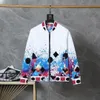 Spring Autumn Men Jacket Brand Print Male Fashion Casual Windbreaker Bomber Jacket Coat New Outwear