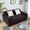 Stol täcker ren färgad majs elastisk soffa ärmdyna handdukslocktäcke