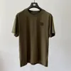 2023 Designer Stones Island T-shirt d'été pour hommes respirant lettre ample imprimé amateurs de mode de rue 100% coton T-shirt hk